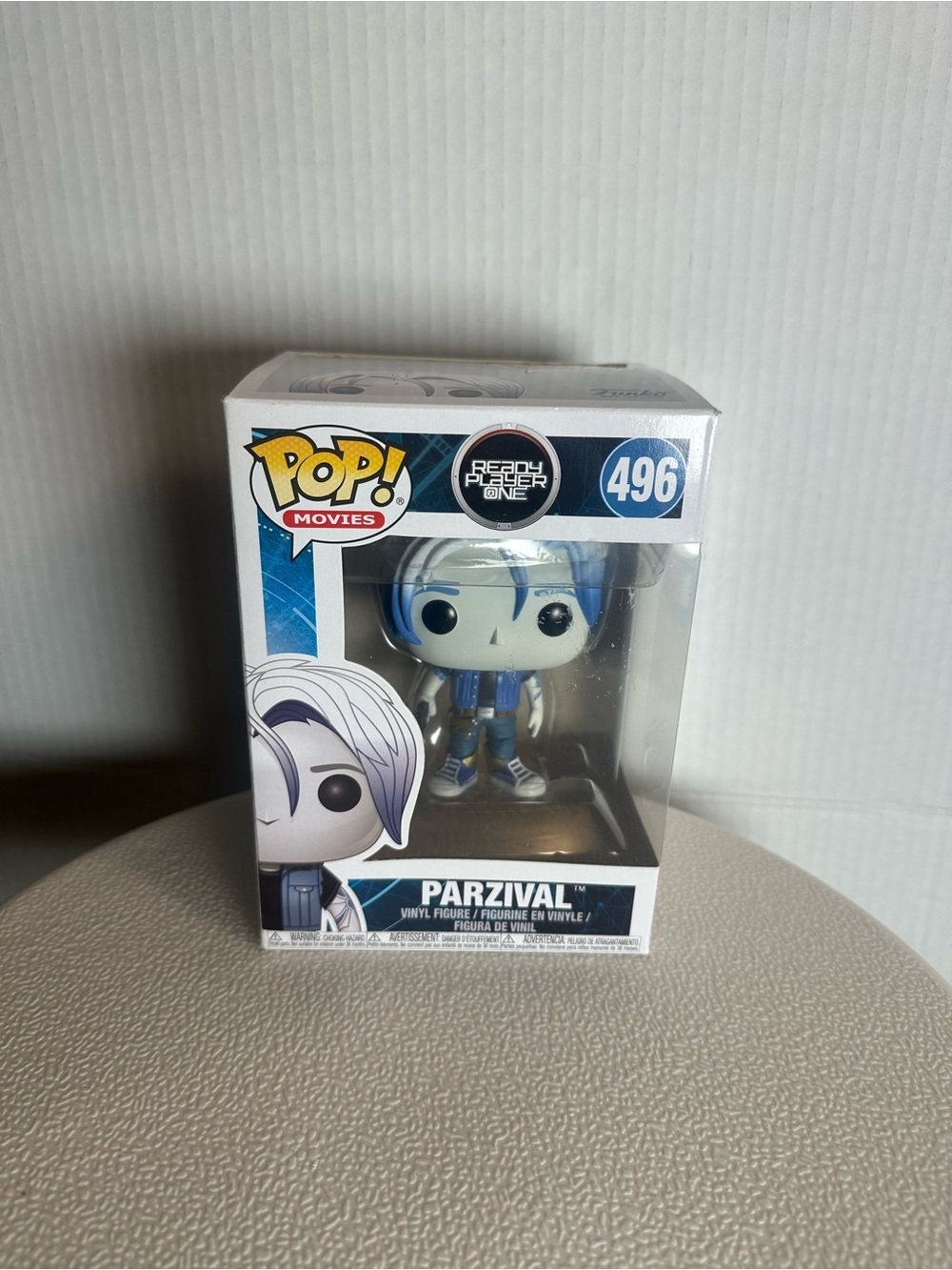 Funko Pop! Movies Parzival Vinyl Figure - Blue, White